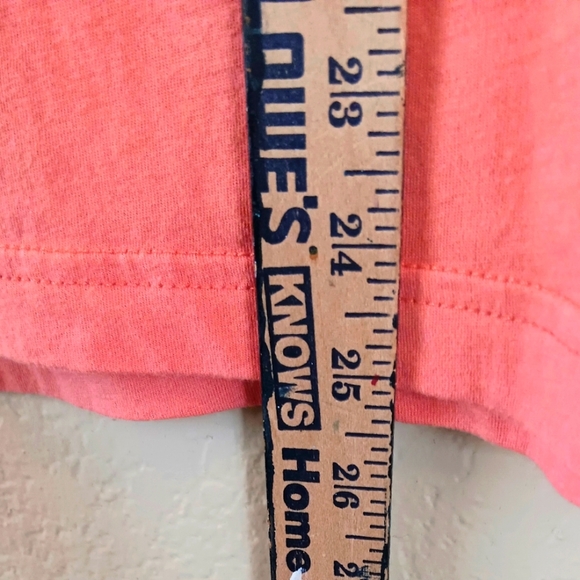 ROXY Surfer Tee M Double-Sided Orange Summer Beach - Picture 8 of 8